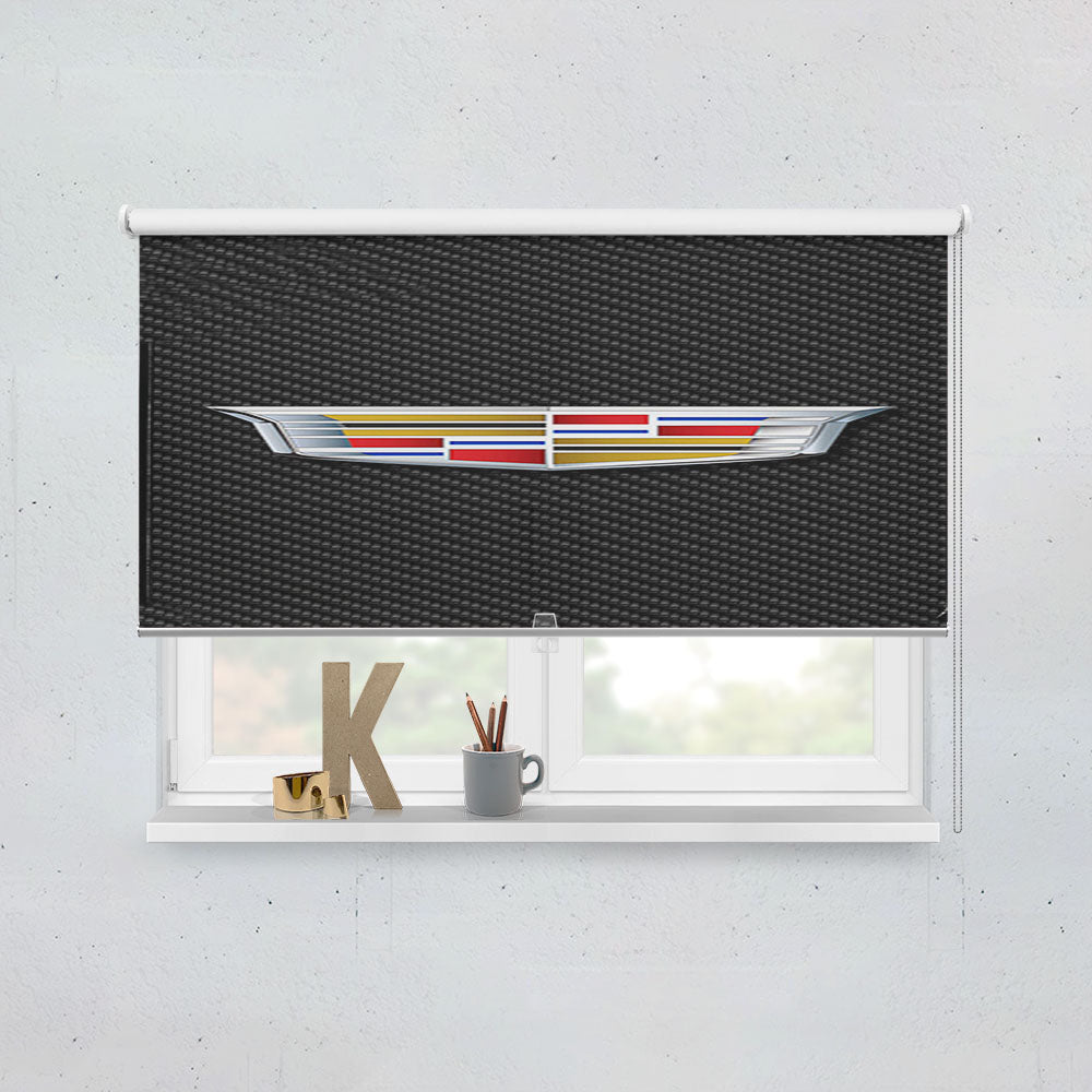 New Cadillac Logo Window Roller Blinds Shades