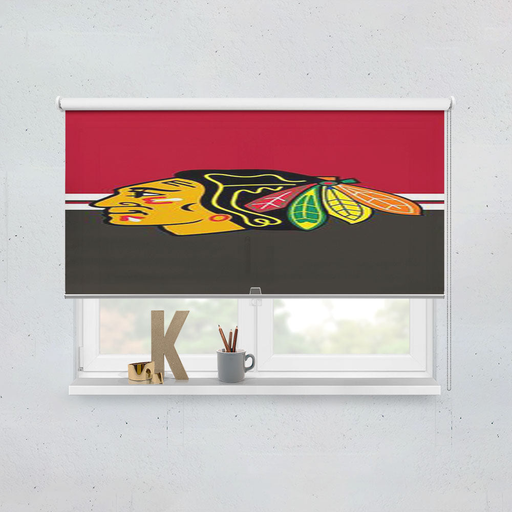 New Chicago Blackhawks Window Roller Blinds Shades