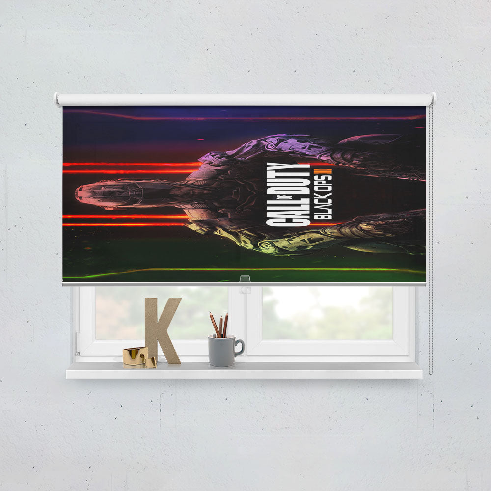New Colorful Call Of Duty Black Ops 3 Poster Window Roller Blinds Shades