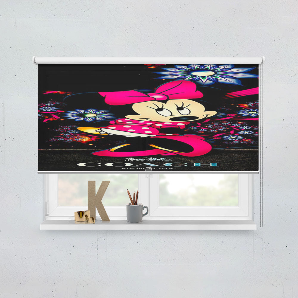 New Minnie Mouse Coach 1 Window Roller Blinds Shades