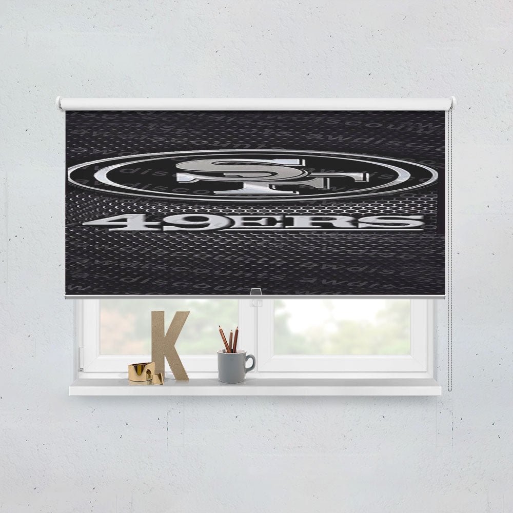 New San Francisco 49Ers Nfl Window Roller Blinds Shades