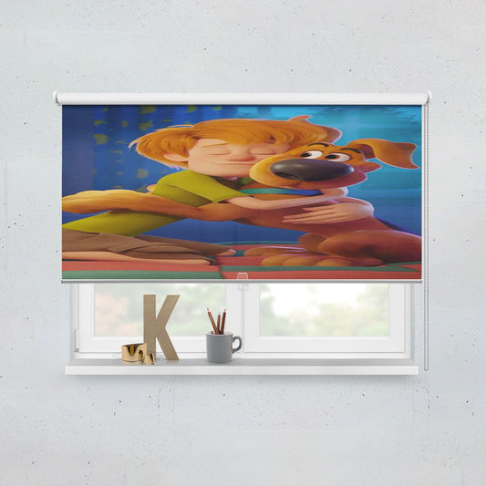 New Scooby Doo Animated Movie Window Roller Blinds Shades
