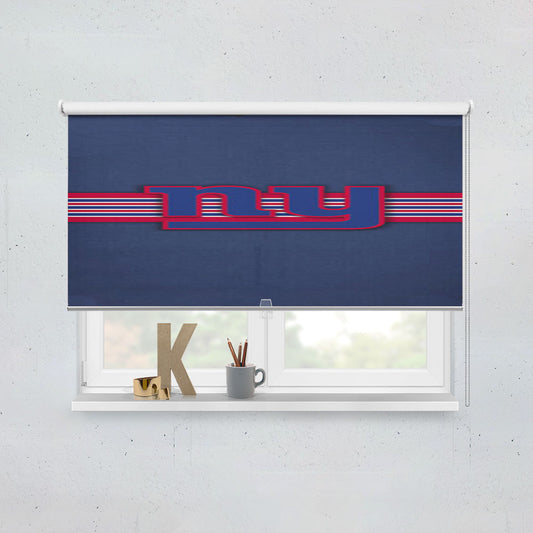 New York Giants Logo Window Roller Blinds Shades