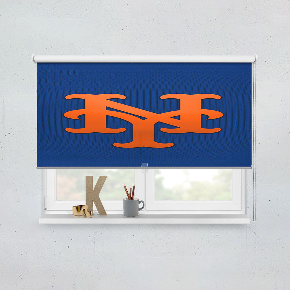 New York Mets Mlb 43 Window Roller Blinds Shades