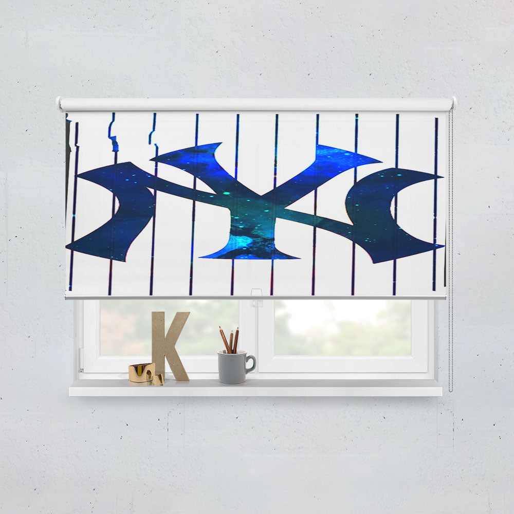 New York Yankee Window Roller Blinds Shades