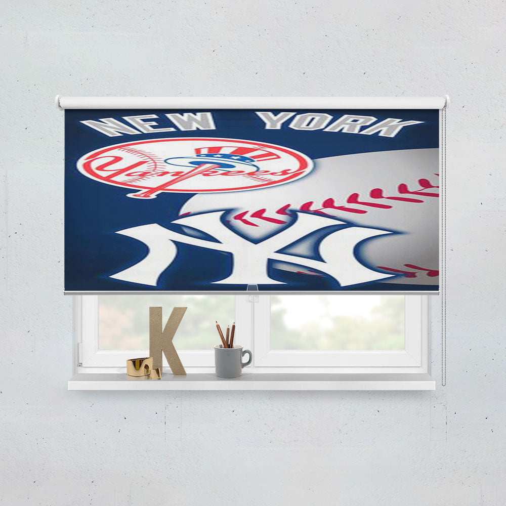 New York Yankees Logo Window Roller Blinds Shades