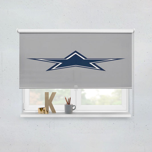 Nfl Dallas Cowboys Logo Window Roller Blinds Shades