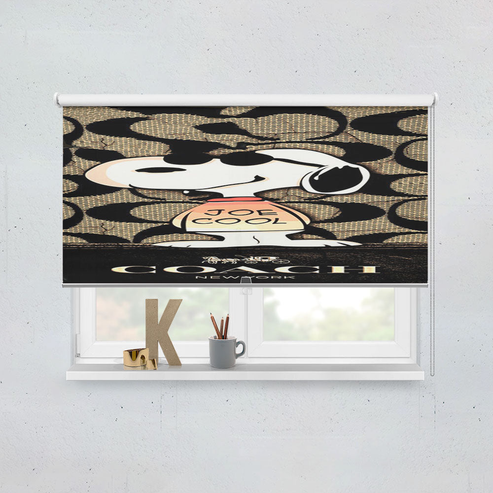 Nice Coach Snoopy Window Roller Blinds Shades