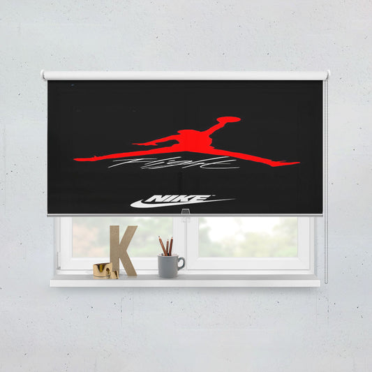 Nike Air Jordan Logo Window Roller Blinds Shades