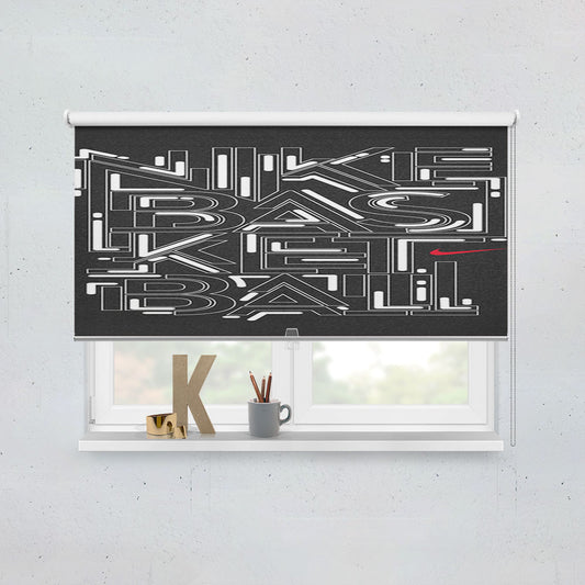 Nike Basket Ball Window Roller Blinds Shades