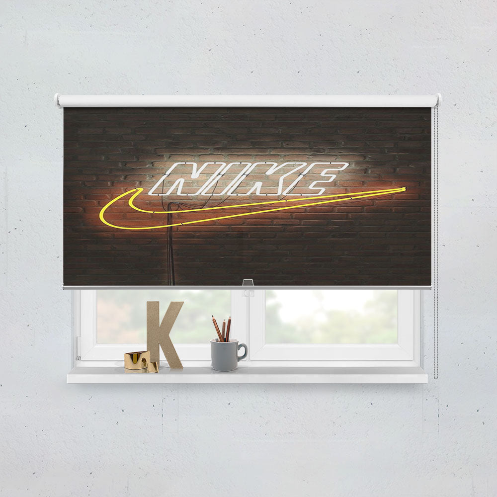 Nike D Art Nike D Art Neon Window Roller Blinds Shades