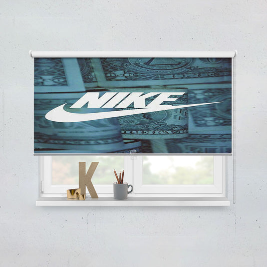 Nike Dollars White Window Roller Blinds Shades