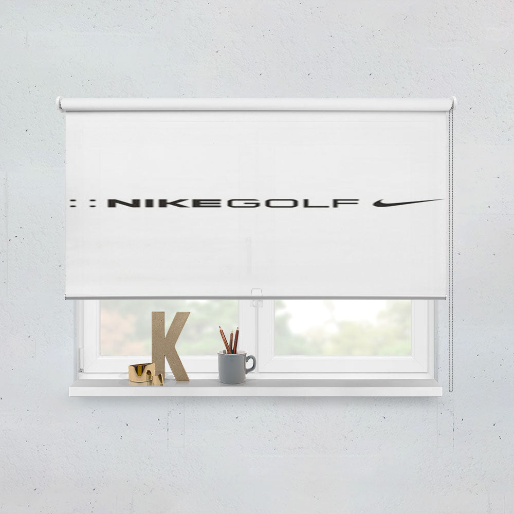 Nike Golf White Window Roller Blinds Shades