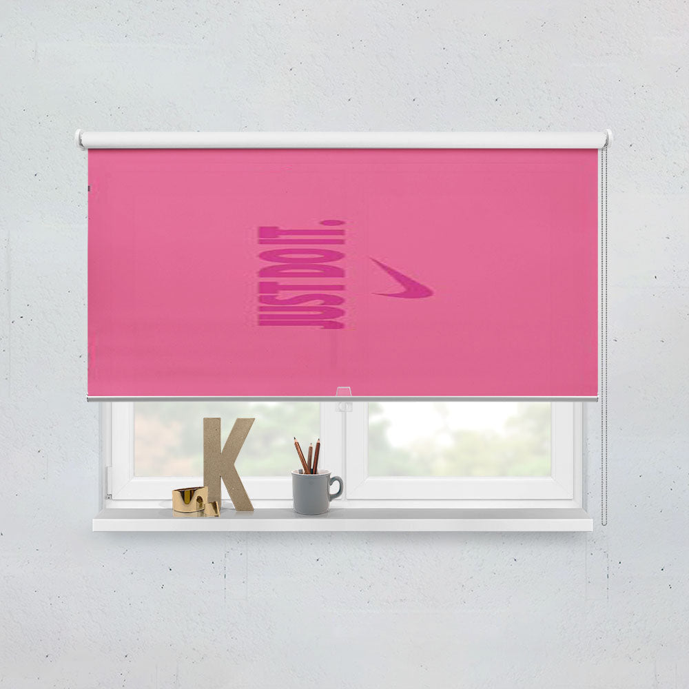 Nike Just Do It Pinks Window Roller Blinds Shades