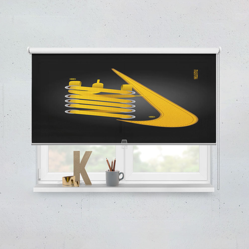 Nike Laces Hugo Silva Window Roller Blinds Shades