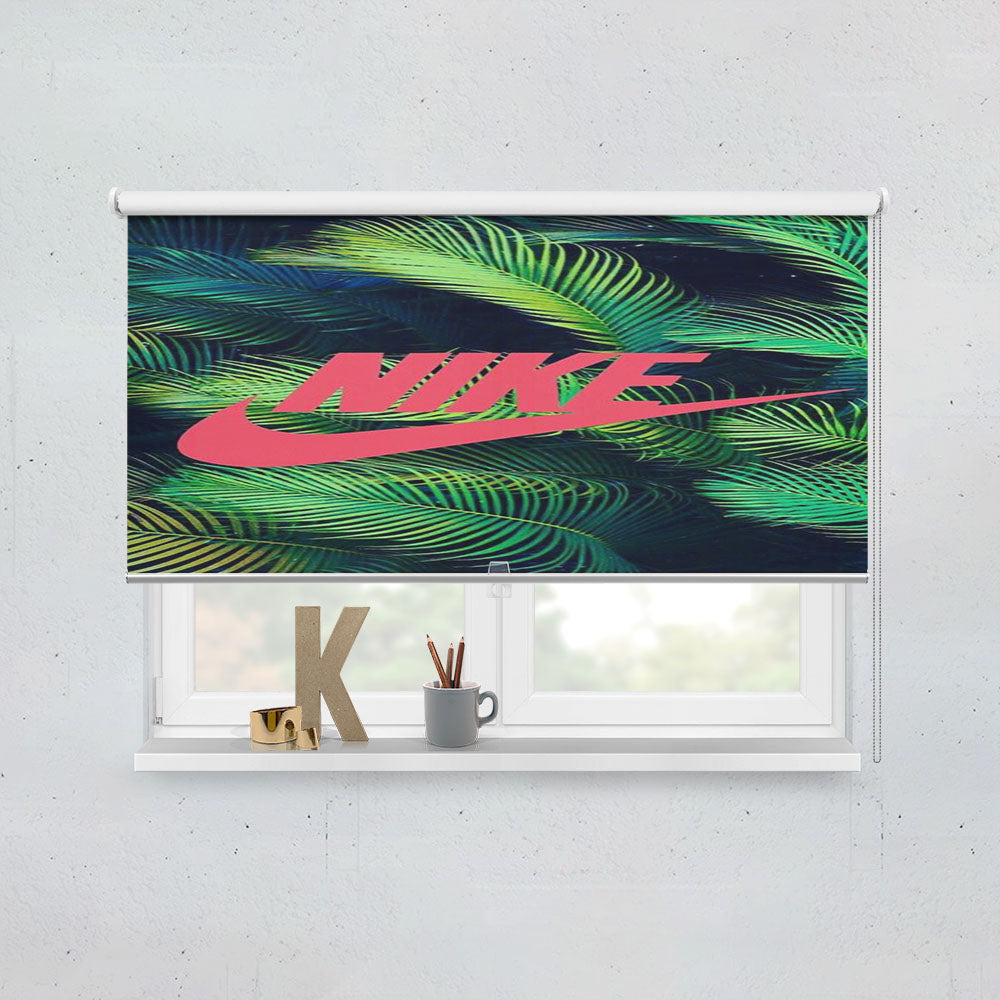 Nike Palm Pink Window Roller Blinds Shades