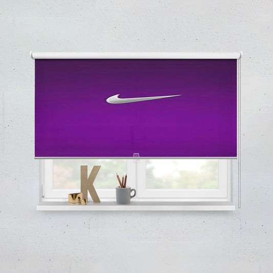 Nike Purple Window Roller Blinds Shades