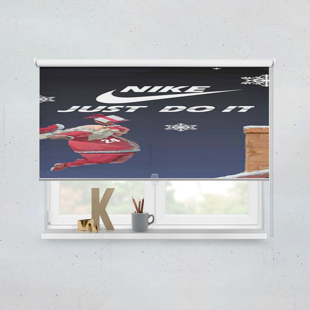 Nike Santa Dunk Window Roller Blinds Shades
