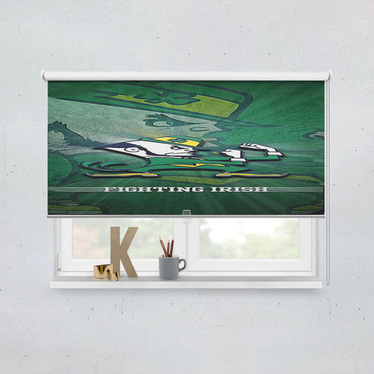 Notre Dame Fighting Irish Nfl Window Roller Blinds Shades