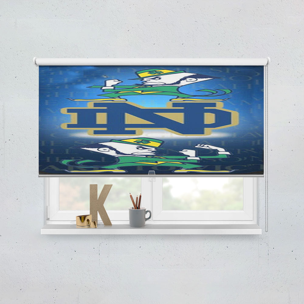 Notre Dame Fighting Irish Window Roller Blinds Shades