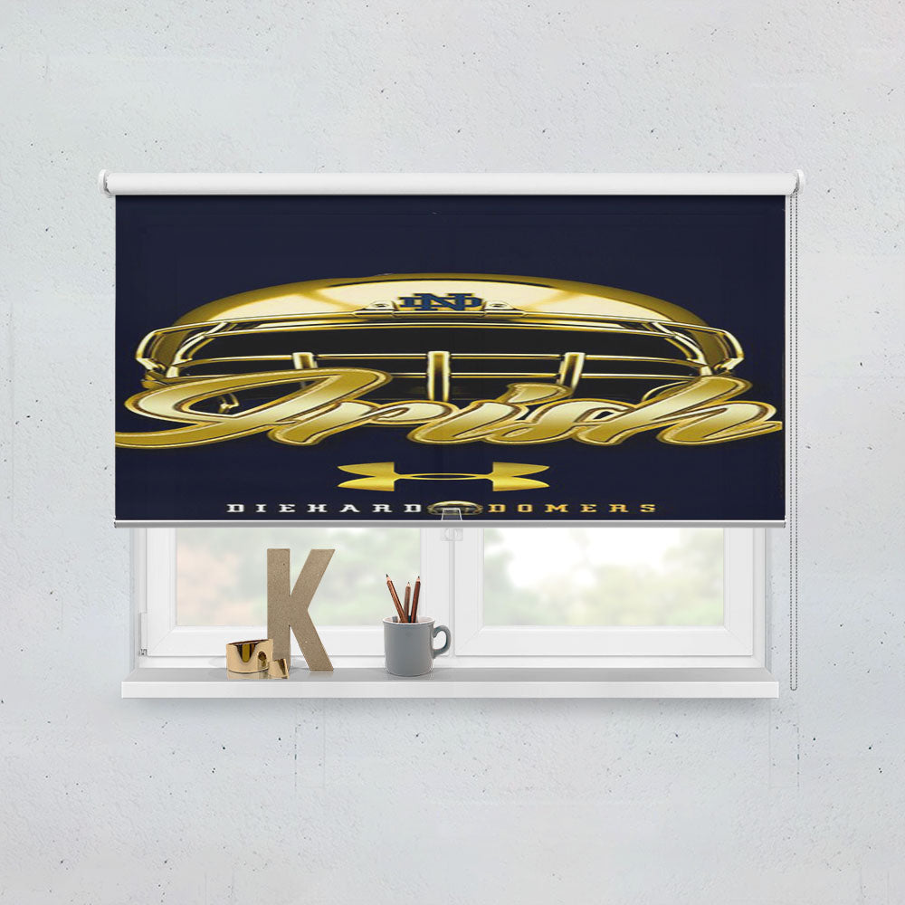 Notre Dame Irish 8 Window Roller Blinds Shades