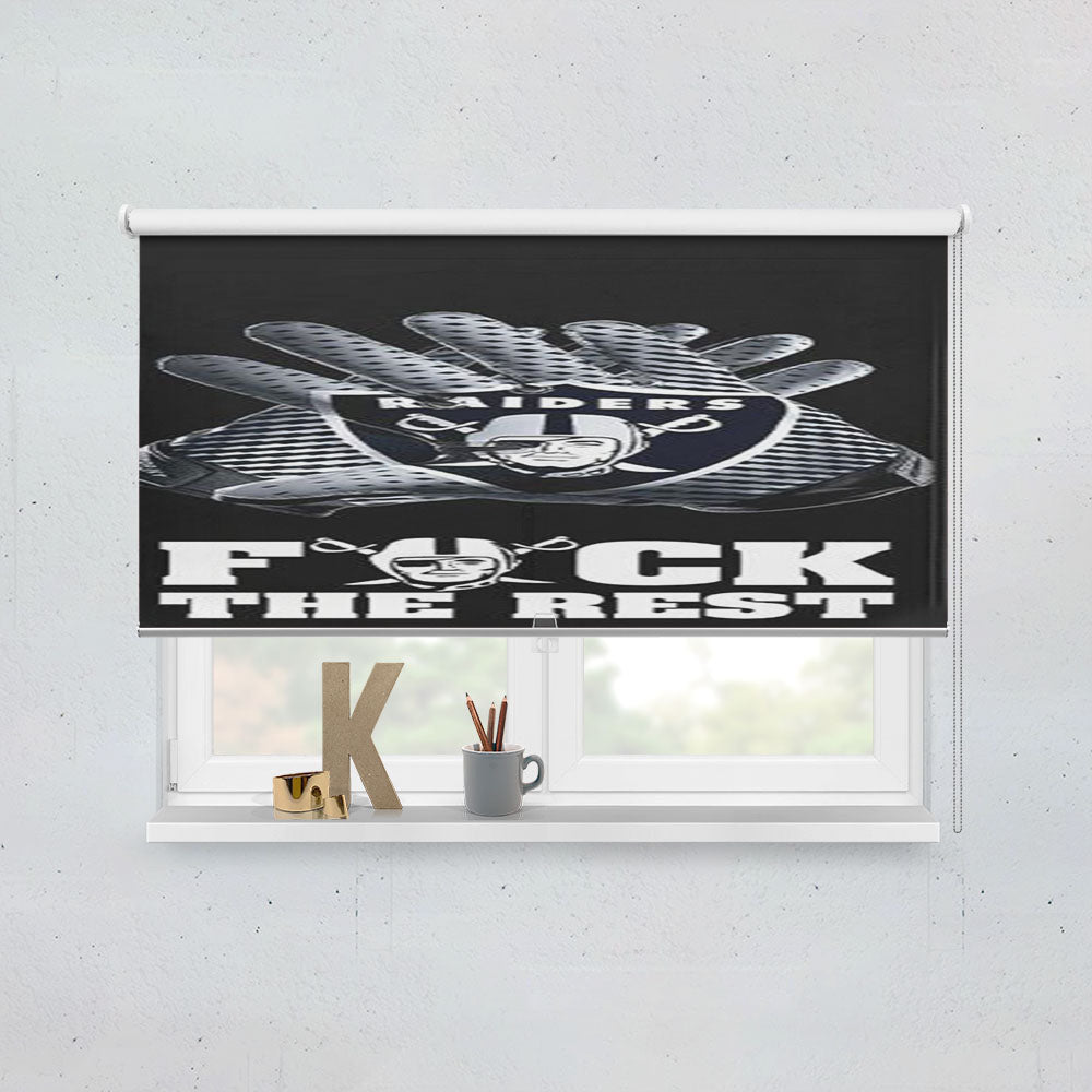 Oakland Raiders The Rest Window Roller Blinds Shades
