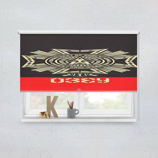Obey Clothing Window Roller Blinds Shades
