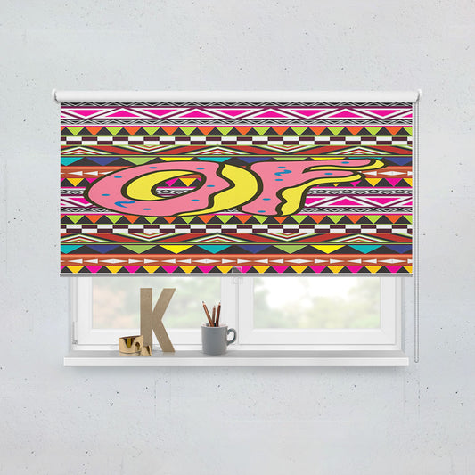 Odd Future Aztec Pattern Window Roller Blinds Shades
