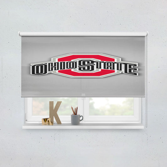 Ohio State Logo Window Roller Blinds Shades
