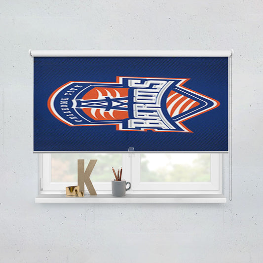 Oklahoma City Barons Window Roller Blinds Shades