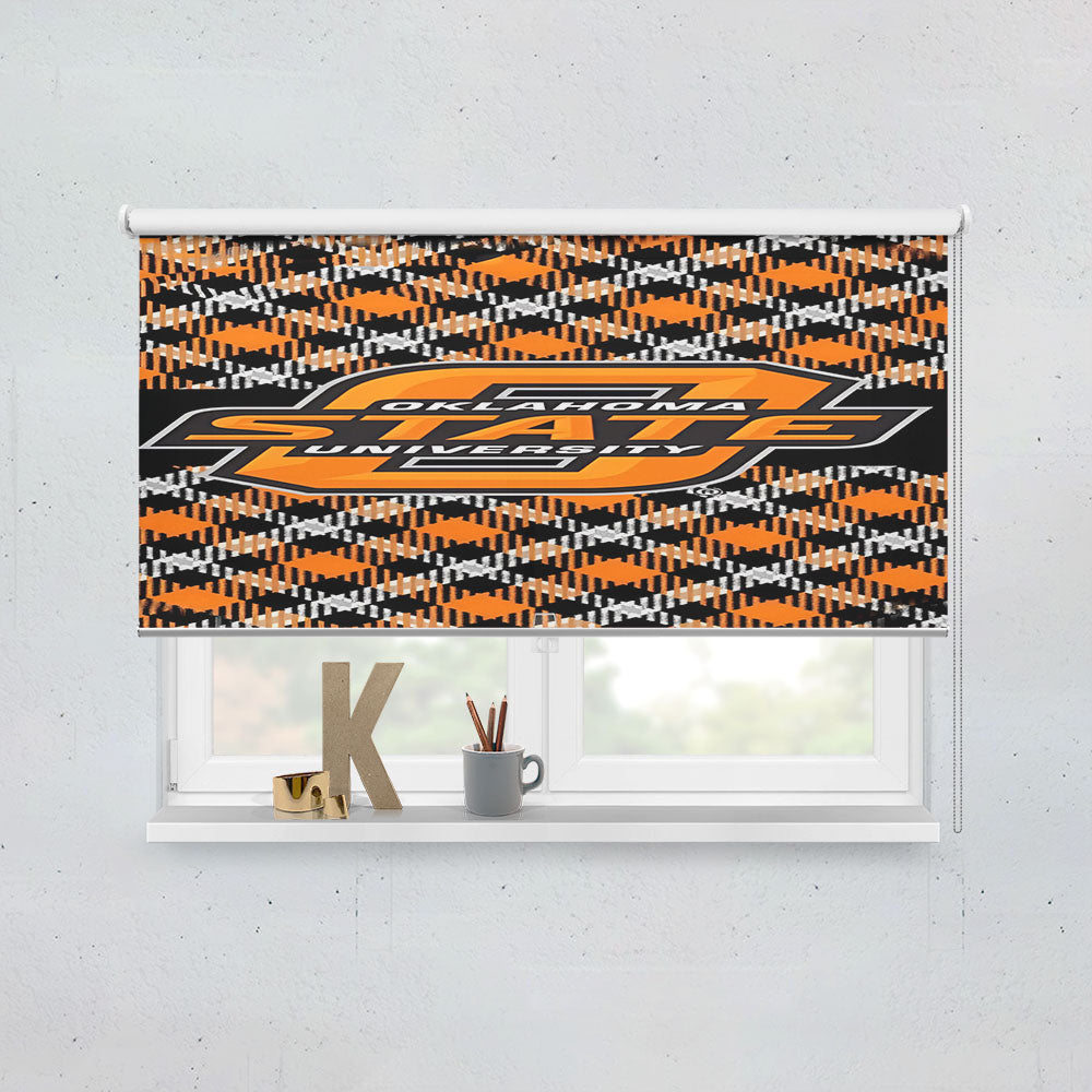Oklahoma State University Logo Window Roller Blinds Shades