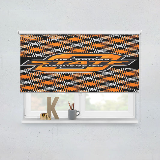 Oklahoma State University Logo Window Roller Blinds Shades