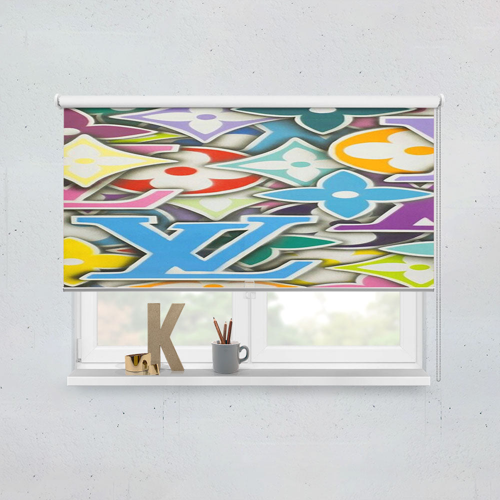 Pattern Takasi Murakami Lv Style Window Roller Blinds Shades