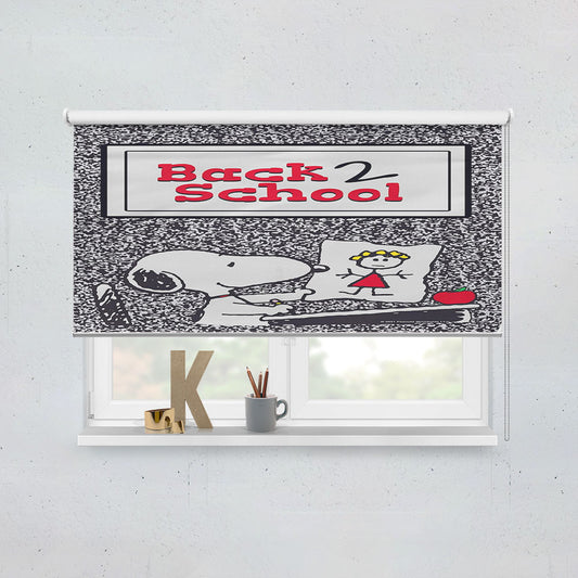 Peanuts Back To School Window Roller Blinds Shades