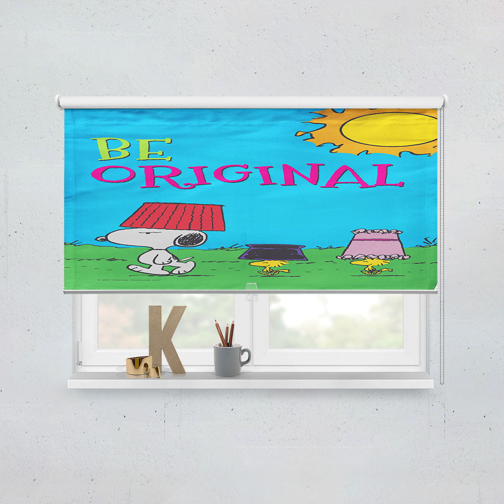 Peanuts Be Original Snoopy And Friends Window Roller Blinds Shades