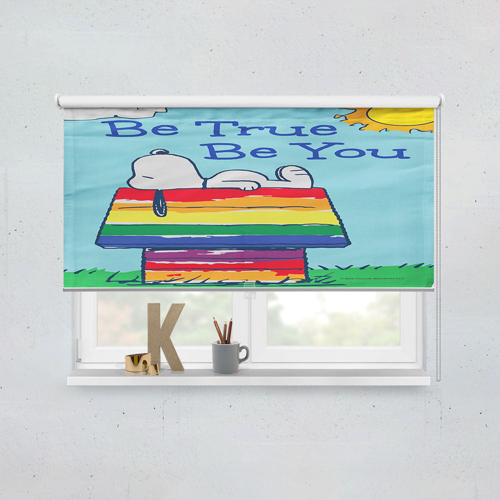 Peanuts Be True To You Snoopy Window Roller Blinds Shades