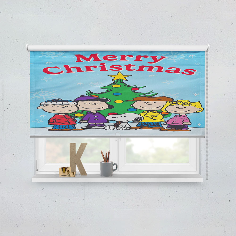 Peanuts Christmas Window Roller Blinds Shades