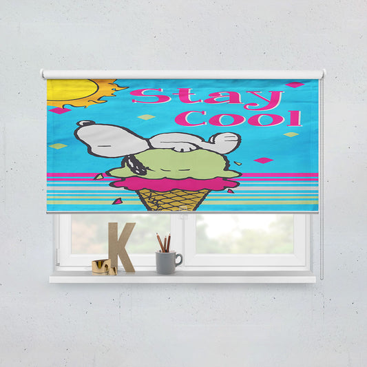 Peanuts Double Scoop Snoopy Window Roller Blinds Shades