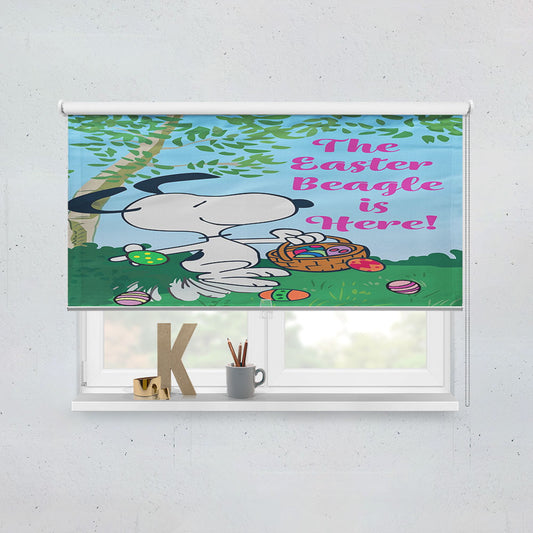 Peanuts Easter Beagle Is Here Snoopy Window Roller Blinds Shades