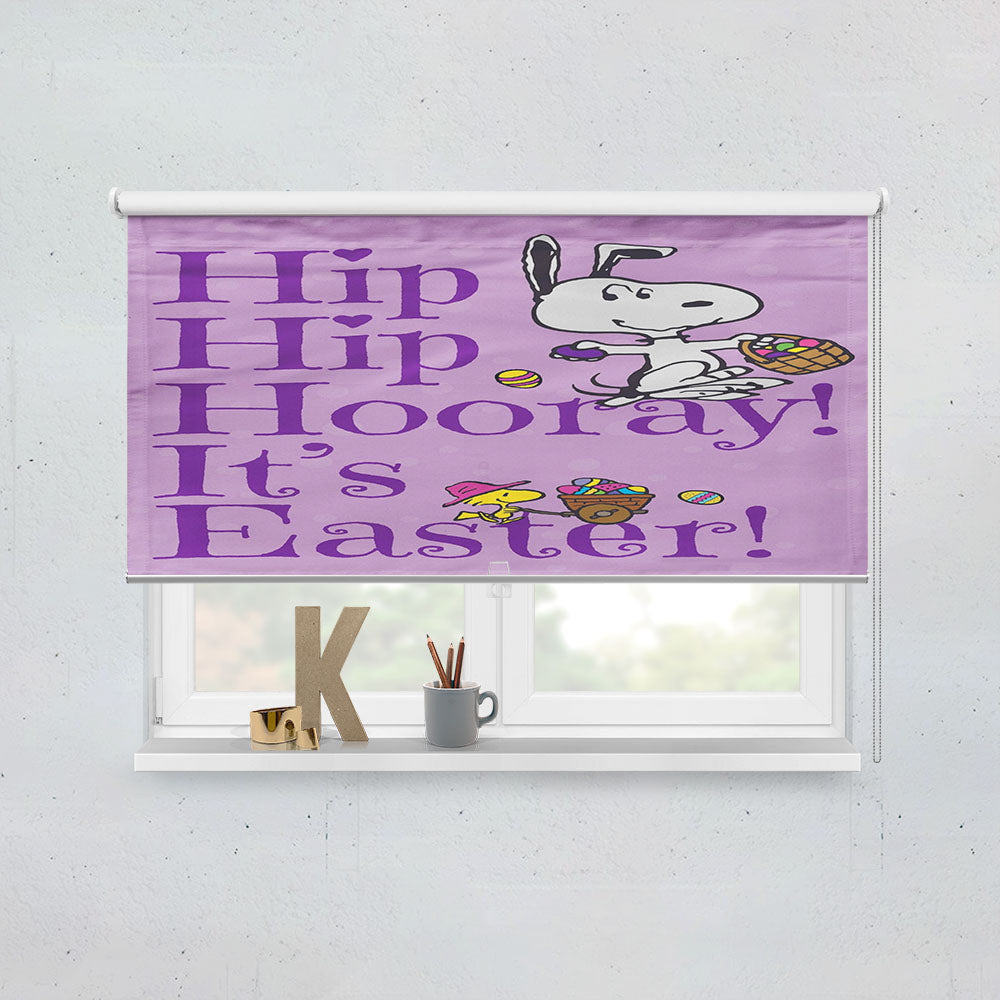 Peanuts Easter Snoopy Window Roller Blinds Shades