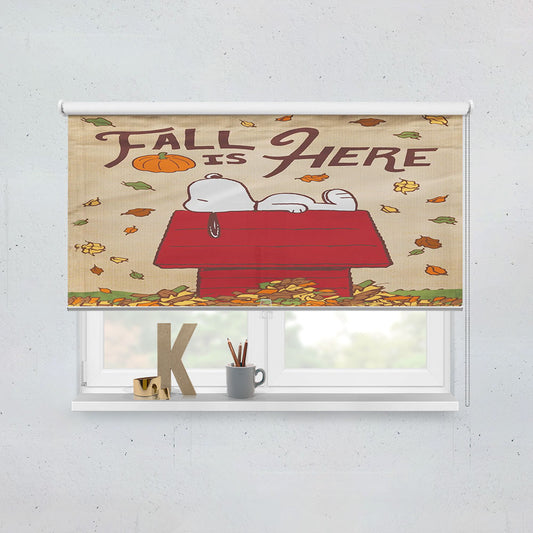 Peanuts Fall Window Roller Blinds Shades