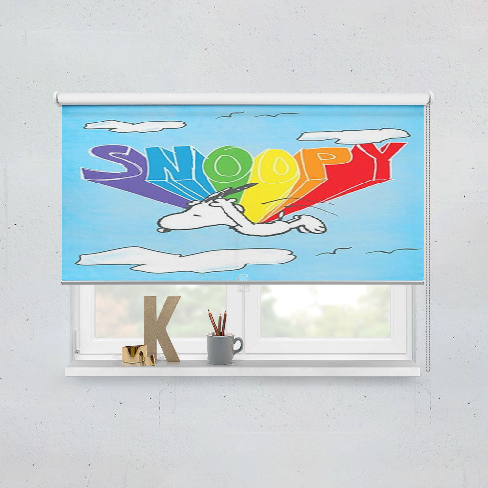 Peanuts Flying Snoopy Window Roller Blinds Shades