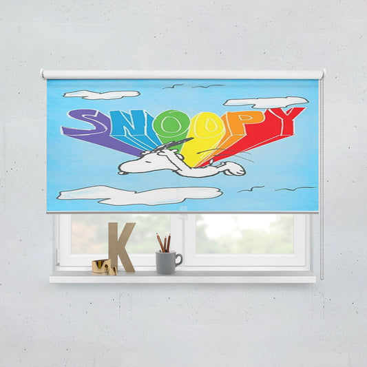 Peanuts Flying Snoopy Window Roller Blinds Shades