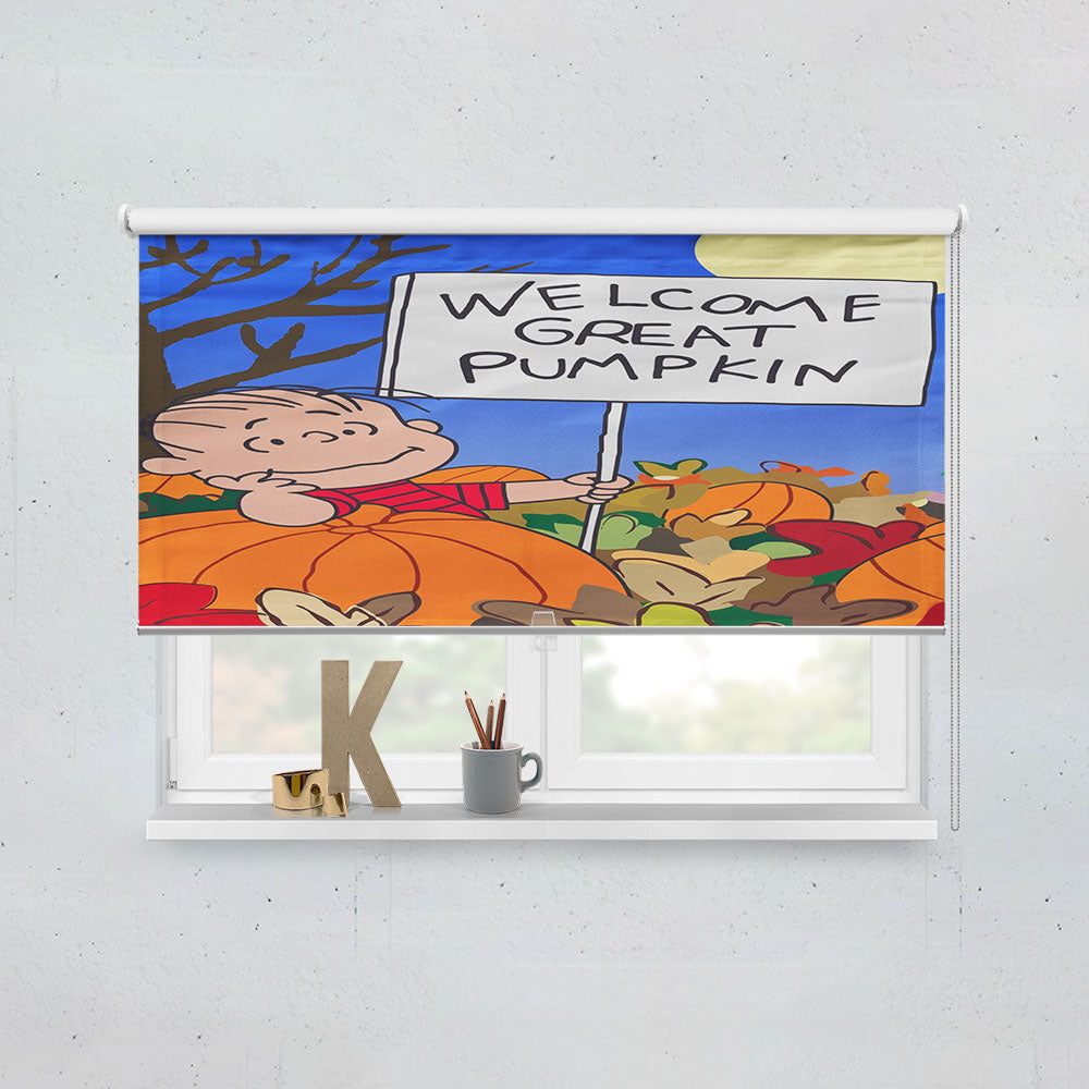 Peanuts Great Pumpkin Window Roller Blinds Shades