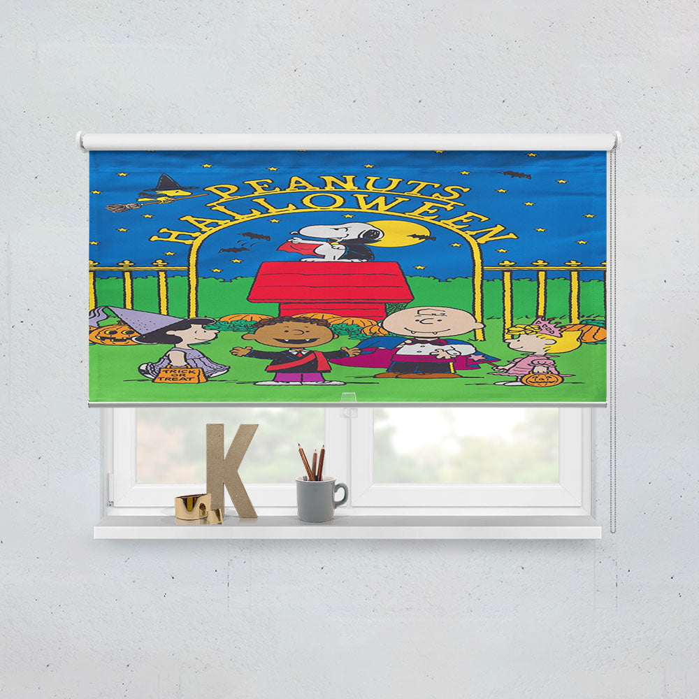 Peanuts Halloween Window Roller Blinds Shades