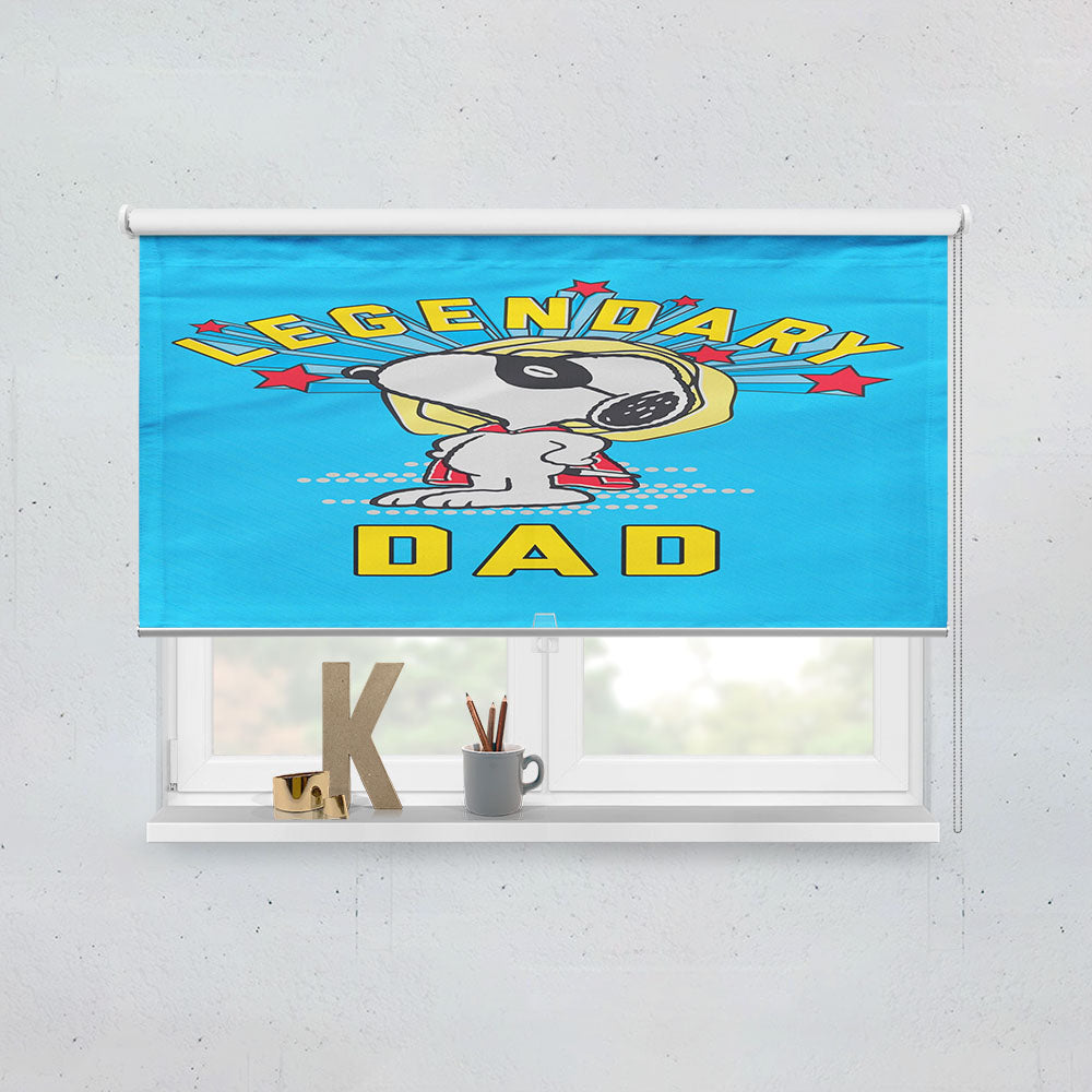 Peanuts Legendary Dad Window Roller Blinds Shades
