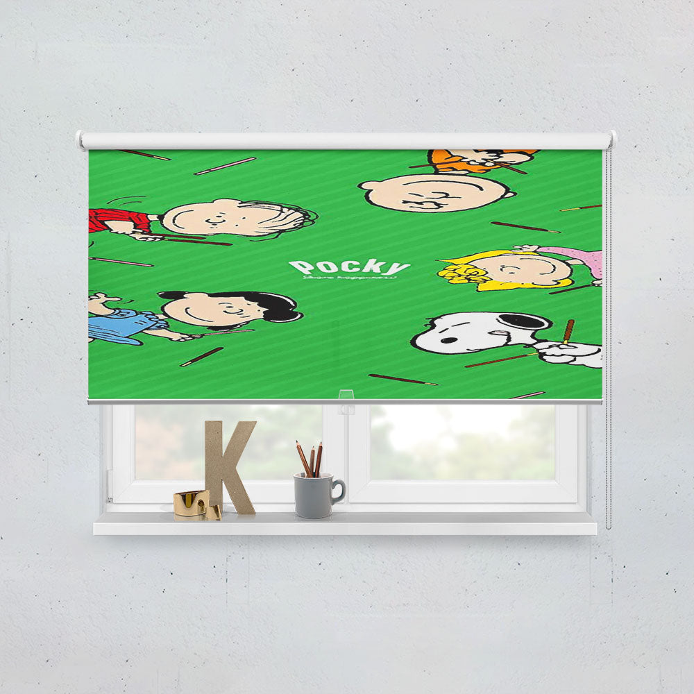 Peanuts Movie Pocky Window Roller Blinds Shades