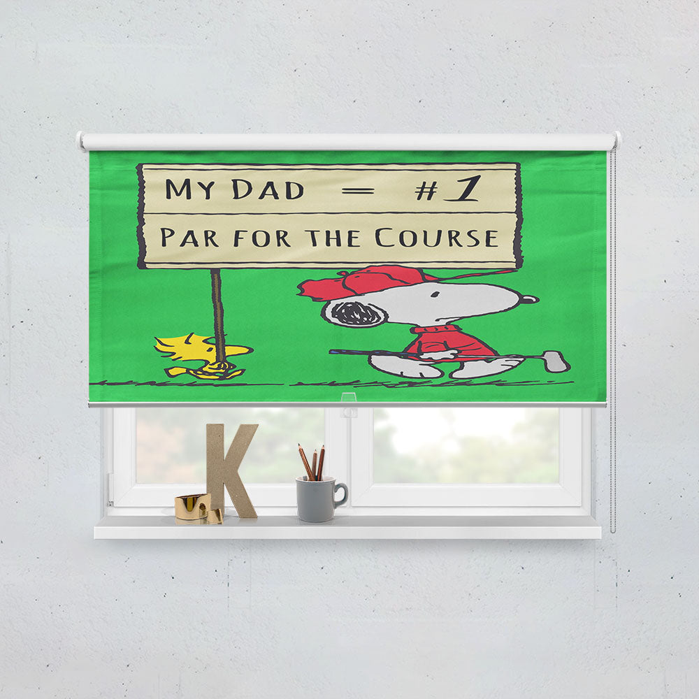 Peanuts Par For The Course Window Roller Blinds Shades
