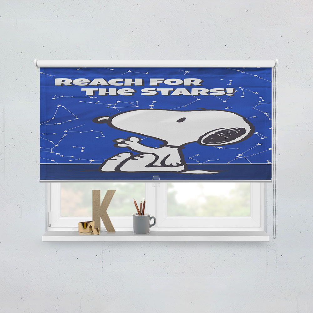 Peanuts Reach For The Stars Snoopy Window Roller Blinds Shades