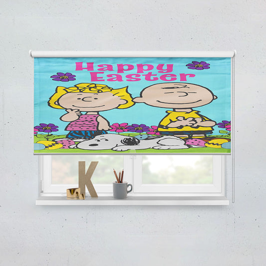Peanuts Snoopy And Charlie Brown Easter Window Roller Blinds Shades